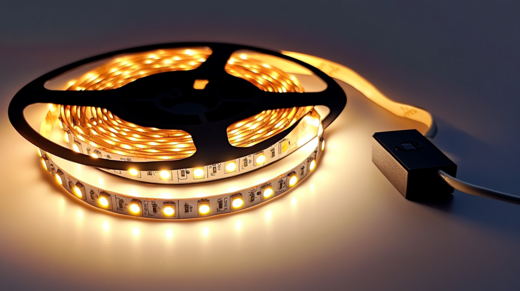 taśma LED z zasilaniem