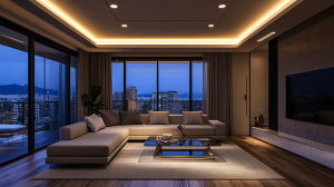 podświetlanie sufitu ledami